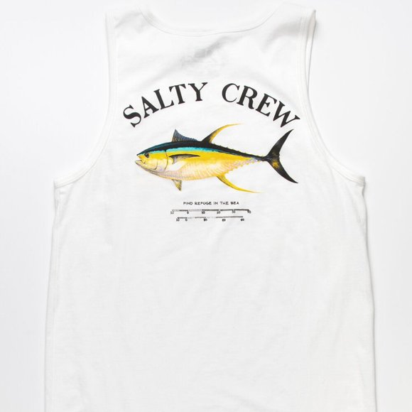 Salty Crew Other - New SALTY CREW Ahi Mount Tank Top White